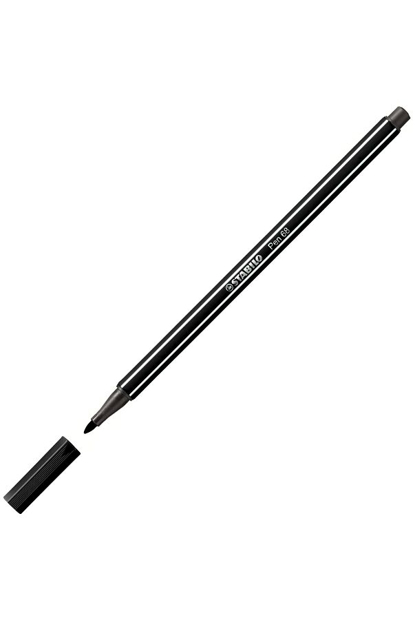 Stabilo-Pen 68 1.0mm Felt Tip Pen 68/46 Black 1