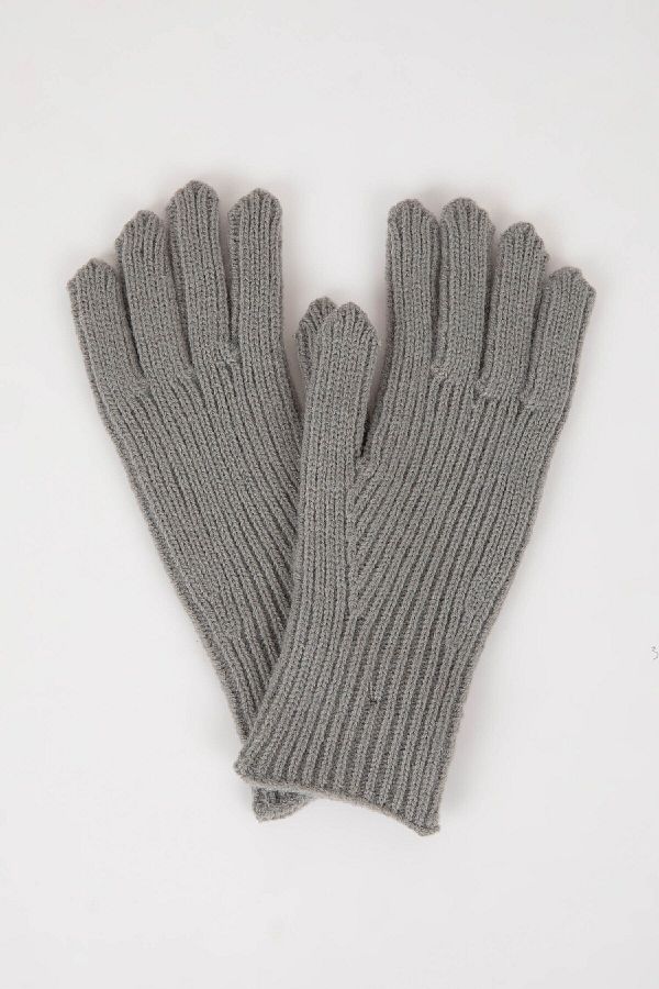 DeFacto-Funktionelle Damen-Strickhandschuhe – C6839ax24wn 1
