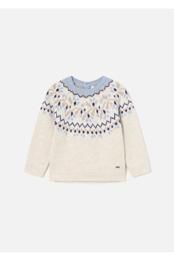 Mayoral Kız Bebek Jakar Kazak Bej 2323