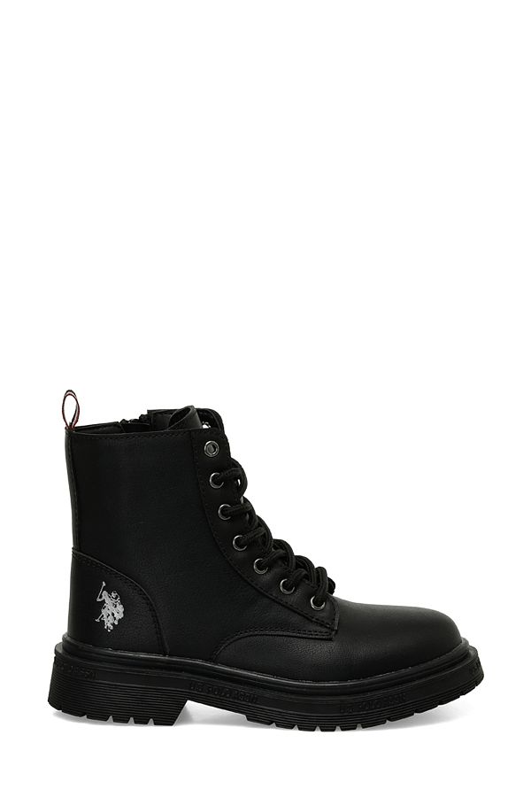 U.S. Polo Assn. Black Girl s Boots Trendyol