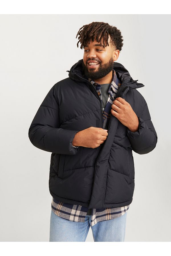 Puffer plus size coat hotsell