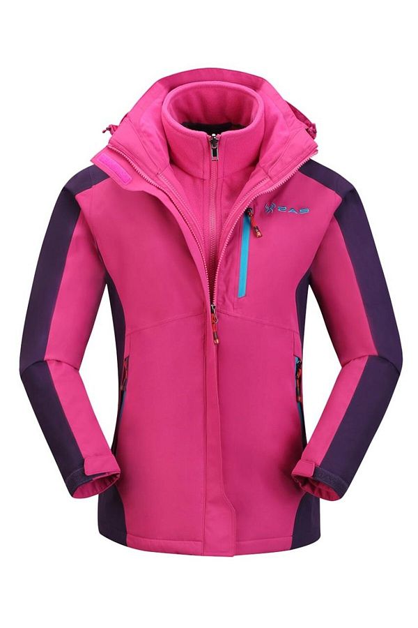 2AS-Sparkle 3in1 Jacket-pink 1