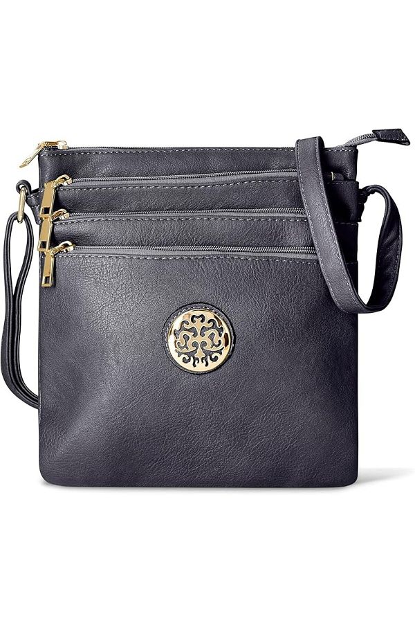 VARSTHREE Crossbody Bag Multi Zipper Adjustable Strap Shoulder Bag for Women Trendyol