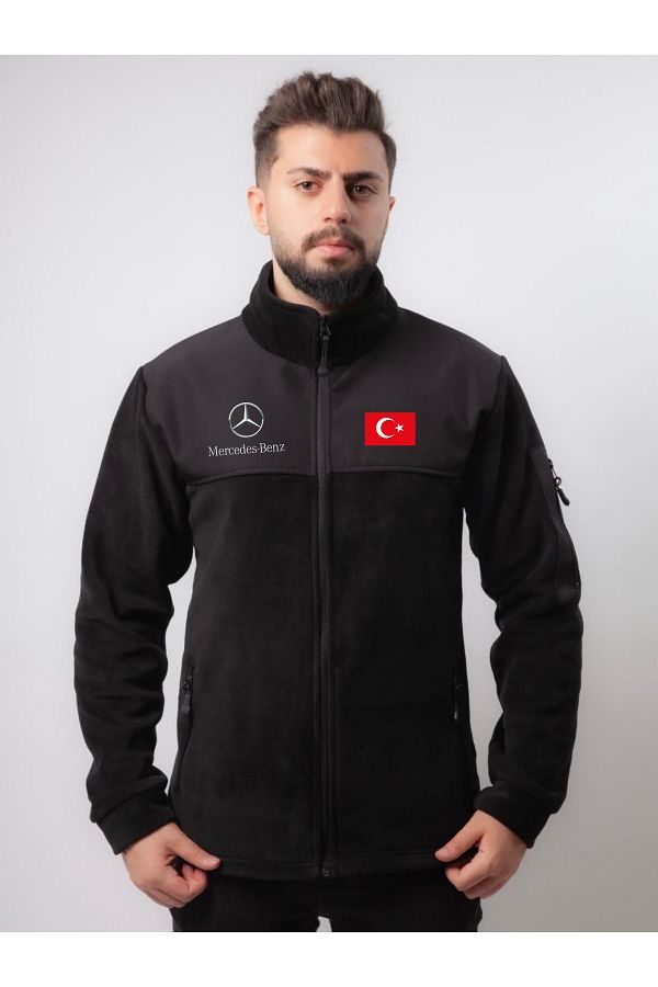 Mercedes fleece jacket online