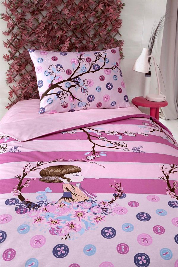 Altınbaşak-Alinac Single 100% Cotton Duvet Cover Set 1