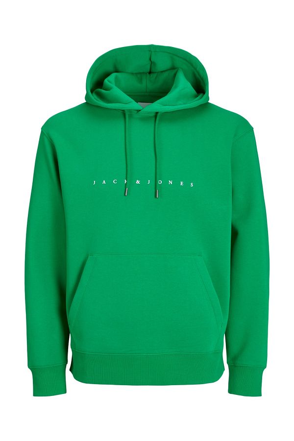 Jack Jones Green Hooded Sweatshirt Jack Jones Embossed Hood Noos 12233972 Trendyol