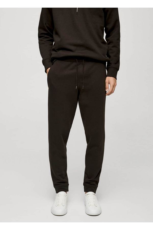 MANGO Man-Cotton Jogger - String Design 1