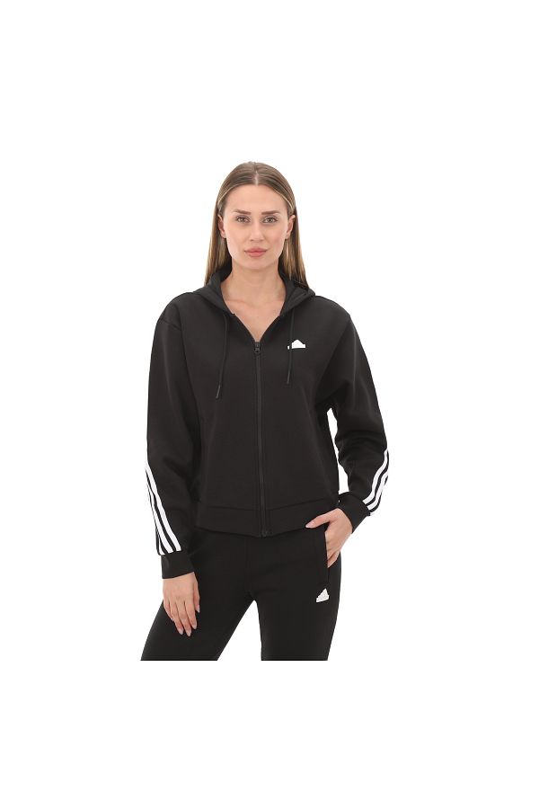 adidas IN9475 K adidas W Fi 3S Fz HD Women s Jacket Black Trendyol