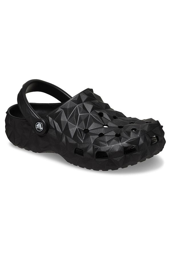 Crocs Black Geometric Women s Sports Slippers 209563 001 Trendyol