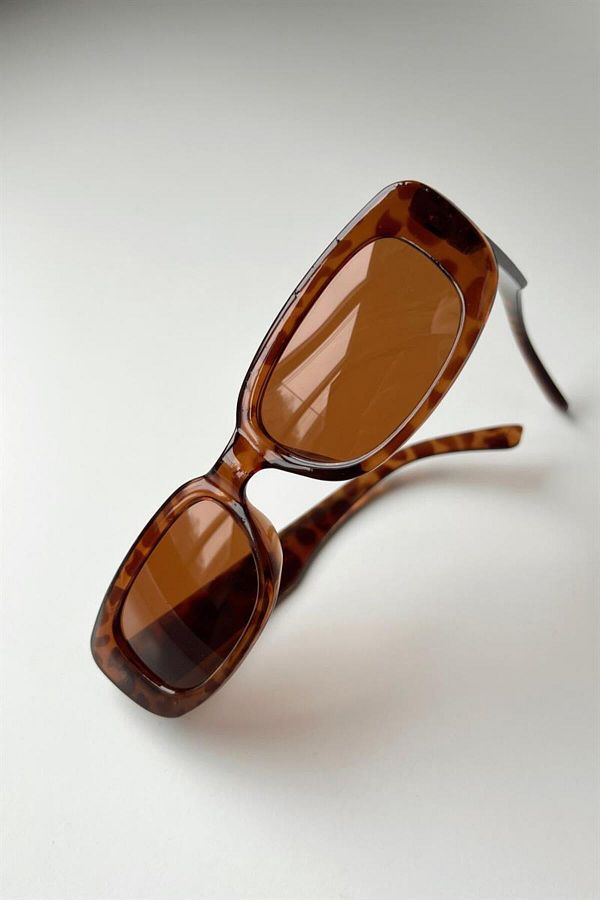 mylove-Retro Bone Glasses Leopard Pattern 1