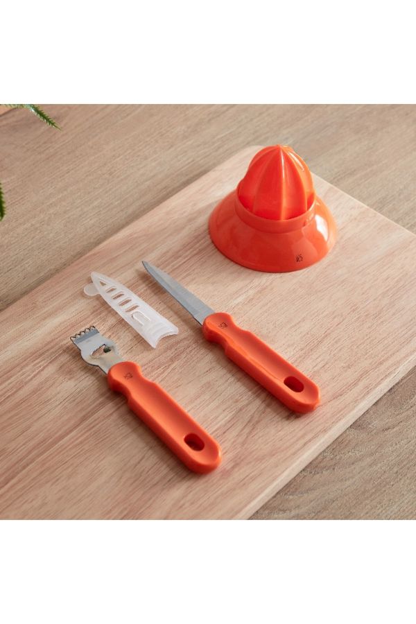 Home Box-Easy Chef Citrus Mix 3-in-1 Gadget Seed Extractor with Knife and Juicer 1