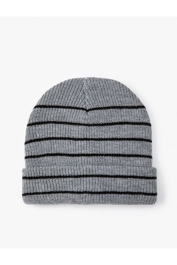 Koton-Knitted Beret with Folded Line Pattern 1