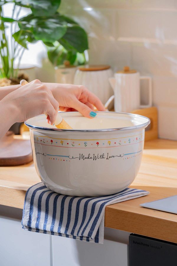 ACAR-Made with Love Enamel Mixing Bowl - 18 cm 1