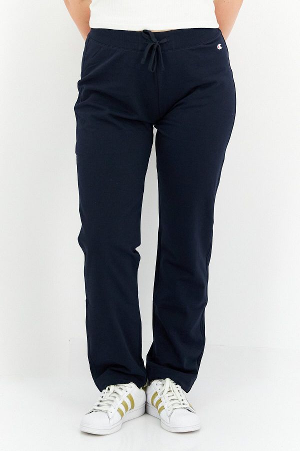Navy blue champion sweatpants womens best sale