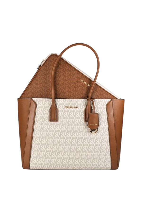 Michael kors vanilla bag deals