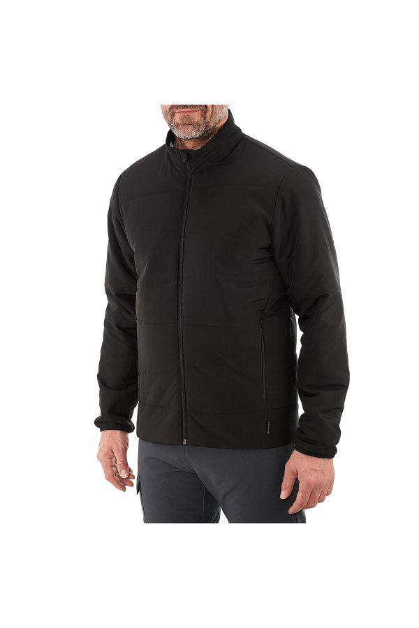 Decathlon Men s Black Puffer Jacket Trekking Outdoor Mt50 0 c Trendyol