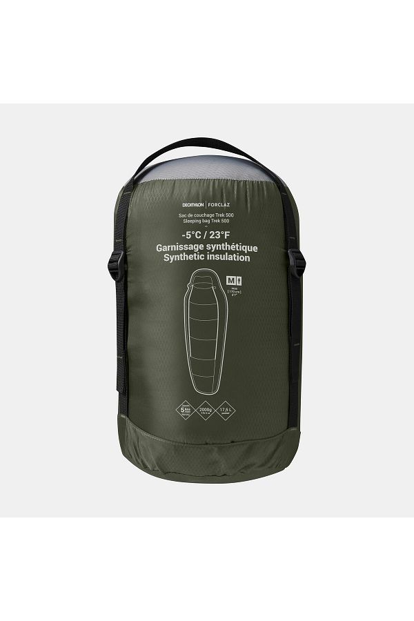 Decathlon Outdoor Trekking Polyester Sleeping Bag Khaki Mt500 5 c Trendyol
