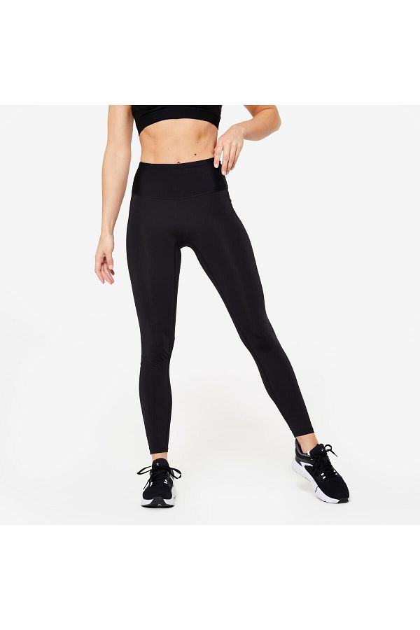 Decathlon Women s Black Recovery Sports Tights 500 Fitness Cardio Trendyol