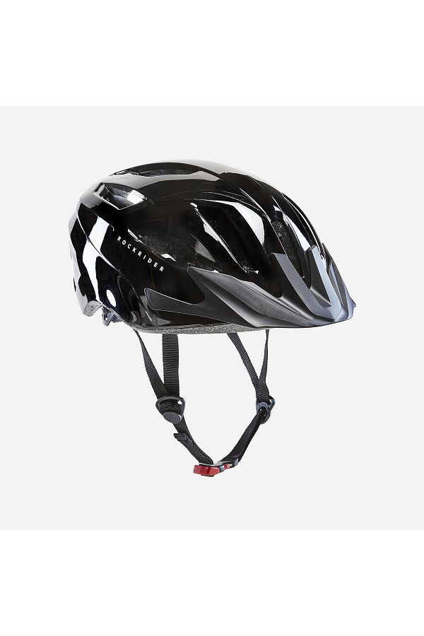 Decathlon-Rockrider Rockrider Expl 50 Unisex Black Mountain Bike Helmet 1