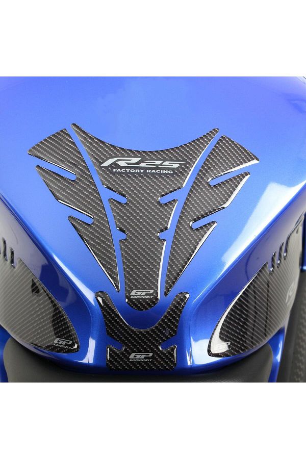 GP KOMPOZ T Yamaha R25 2019 2024 Blue Gp Composite Tank Pad Set Trendyol