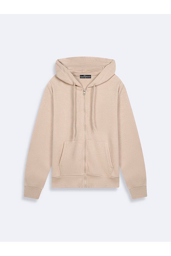 Plain beige sweatshirt on sale