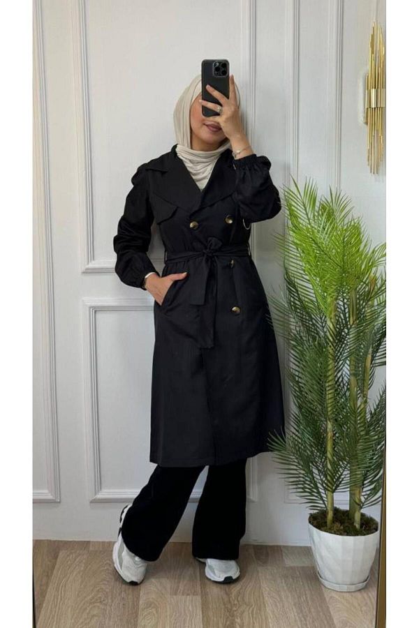 Summer trench coat womens cheap