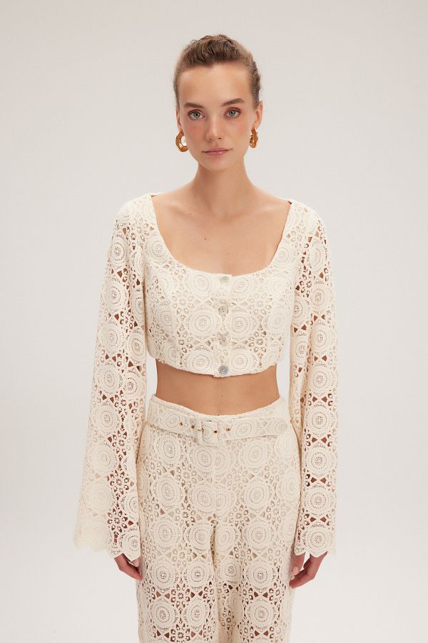 adL-Laced Crop 1
