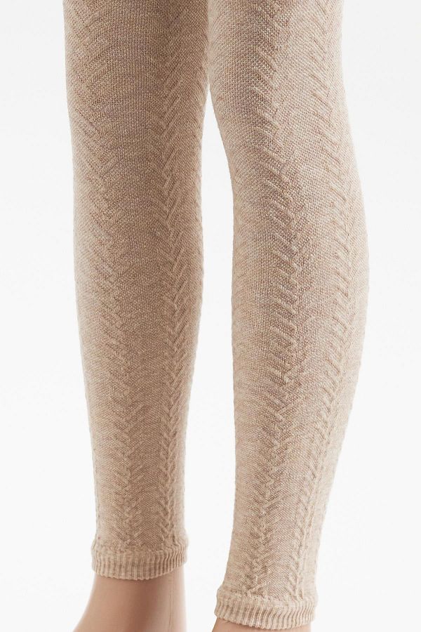 Footless pantyhose beige outlet