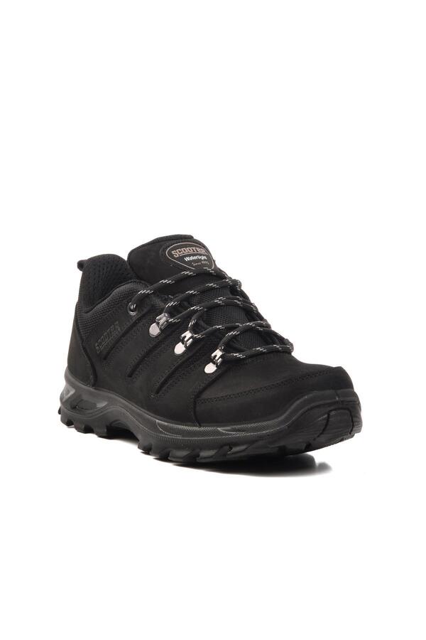 Scooter M5557 Black Nubuck Waterproof Men