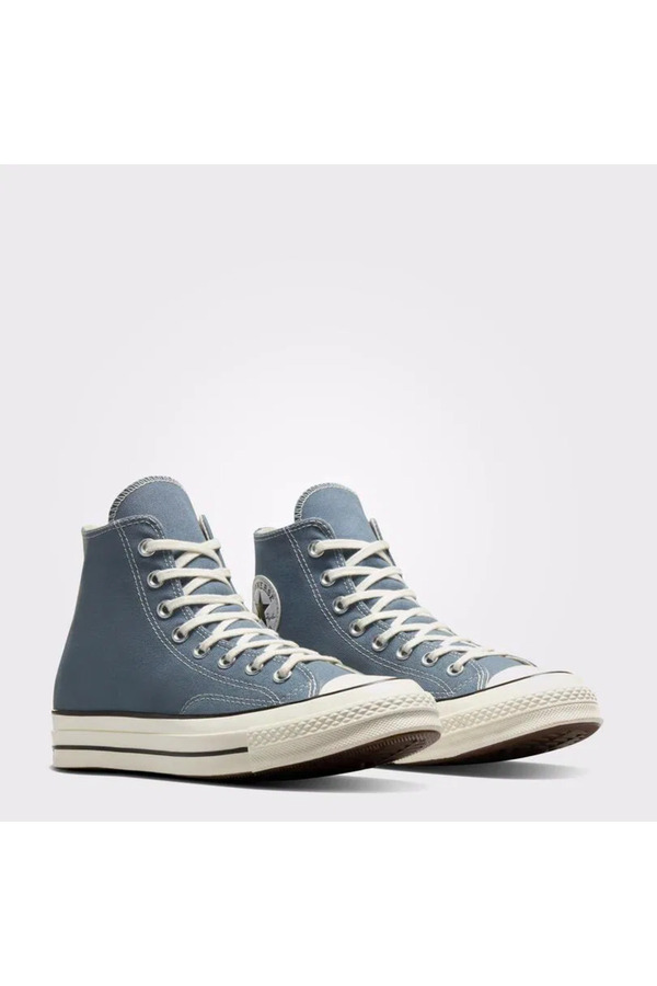 Converse CHUCK 70 HI – Sneaker mit hoher Sohle, Neutralblau/Egret