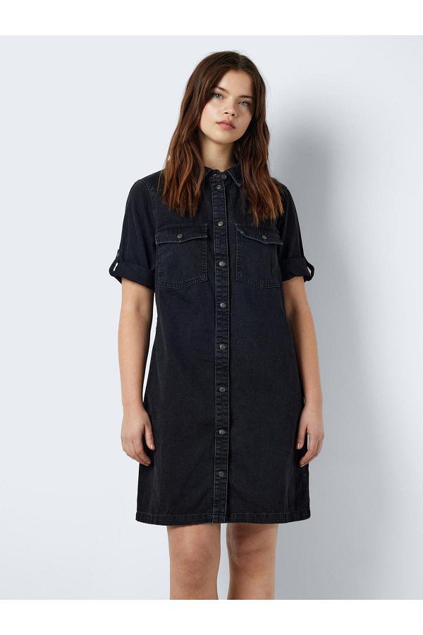Noisy May-NMNEW SIGNE S/S DENIMOWA SUKIENKA WG001BL NOOS 1