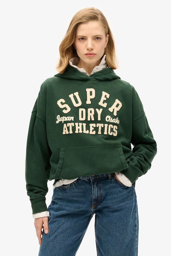 SUPERDRY-Sportive AKAİK Oversize kapucnis kapucnis kapucnis pulóver 1