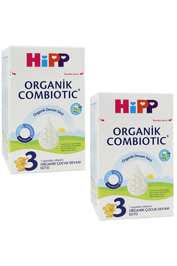 Hipp 3 Organik Combiotic 800 gr Devam Sütü 2 ADET