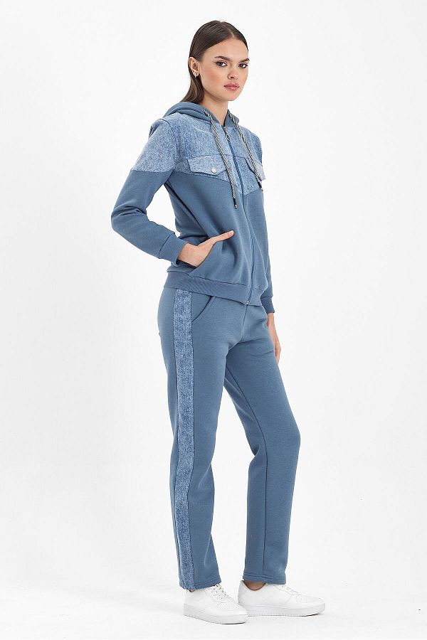 REMBY Jeans Detailed Women s Tracksuit Trendyol