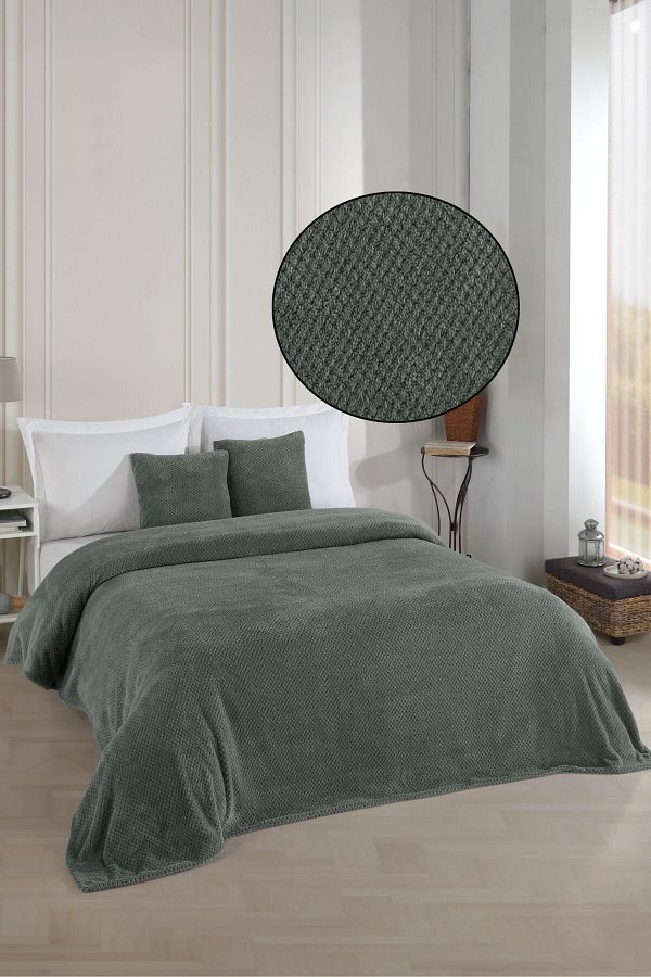 LADYNİL-Softy /Wellsoft/Can Be Used as a Double Bedspread and Blanket. 220 X 230 2 Pieces 1
