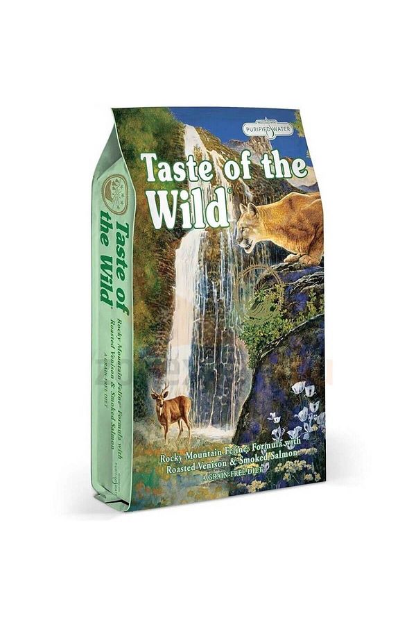 Taste of the Wild-روكي ماونتن 2 كجم طعام القطط السلمون مع الغزلان 1