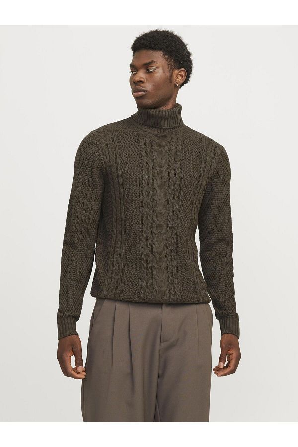 Jack & Jones-Rollkragenpullover Einfarbig Rollkragenpullover 1