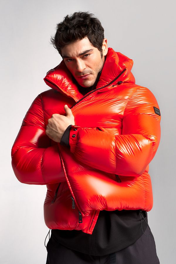Mens feather coat store