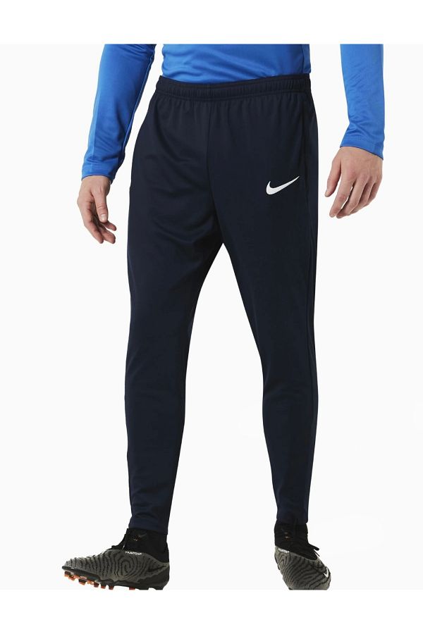 Nike Sports Sweatpants Dark blue Normal waist Trendyol