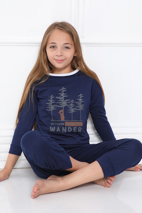 FAMES PİJAMA-Kids Two Thread House Clothing 1