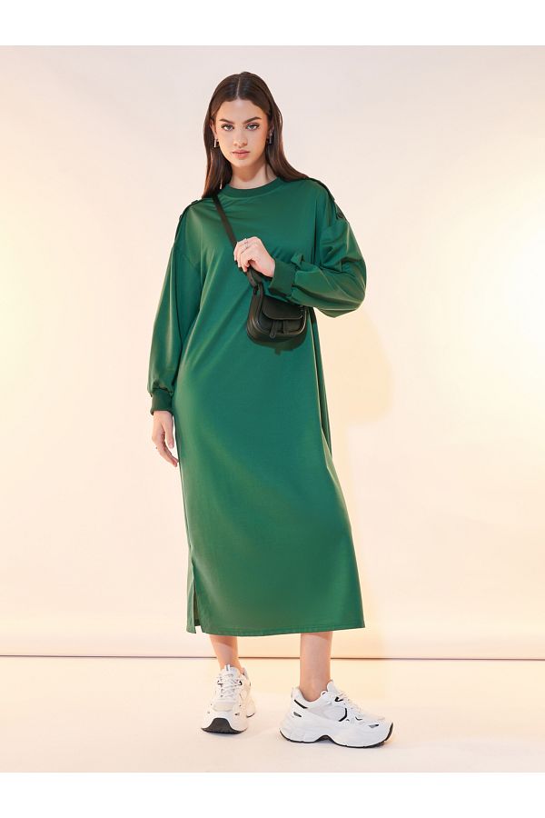 Sweatshirt midi dress 2025
