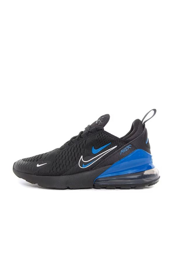nike air max 270 black blue tick