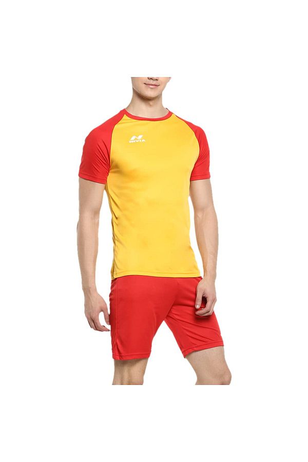 Nivia Destroyer Football Jersey Set Light Grey Black L Trendyol