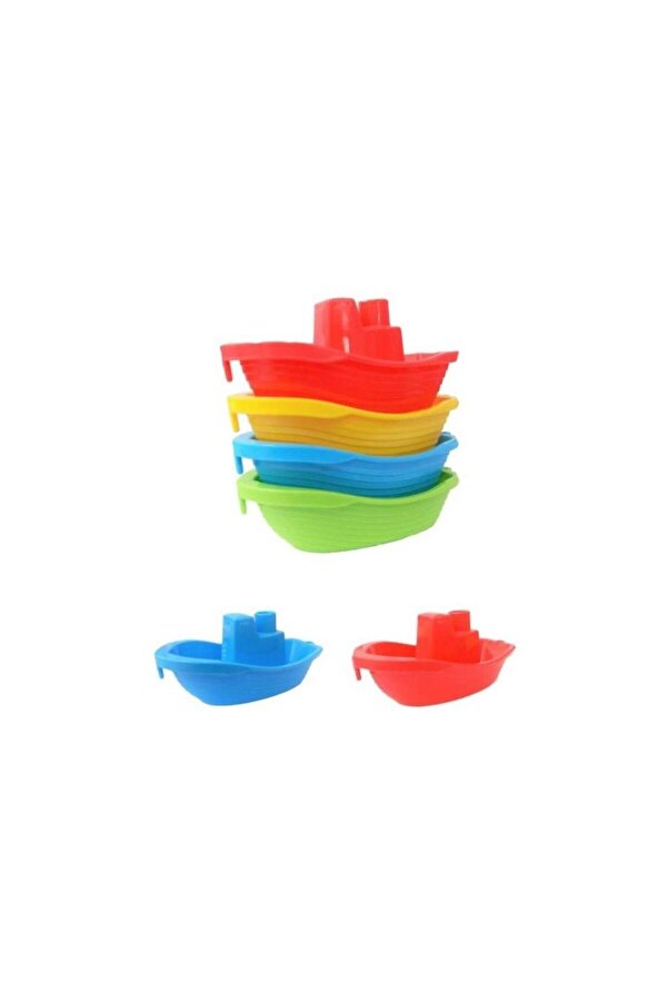 Tıfıl Toys Renkli Mini Tekne 3lü Set EMT-01