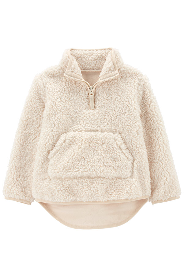 Carter's Küçük Kız Çocuk Sweatshirt Beyaz