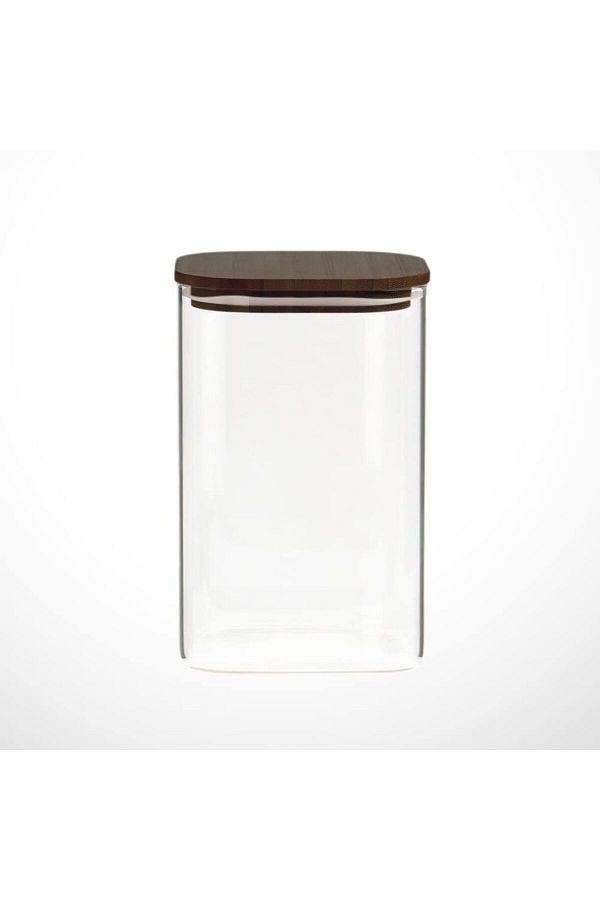 NEOFLAM-BORO SQ GLASS JAR 1300ML 1