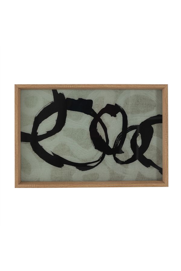 Mudo Home-Natural Loop Decorative Tray - 32x46cm 1