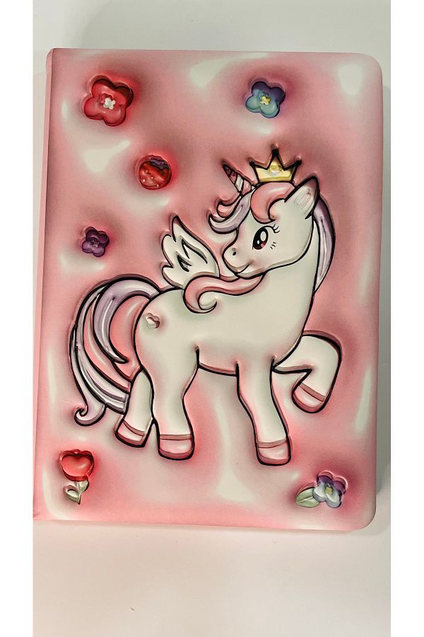 karinabest-Squishy Coated Fluffy Daily Memo Pad 96 Sheets Lined Notebook with Squishy Grip 1