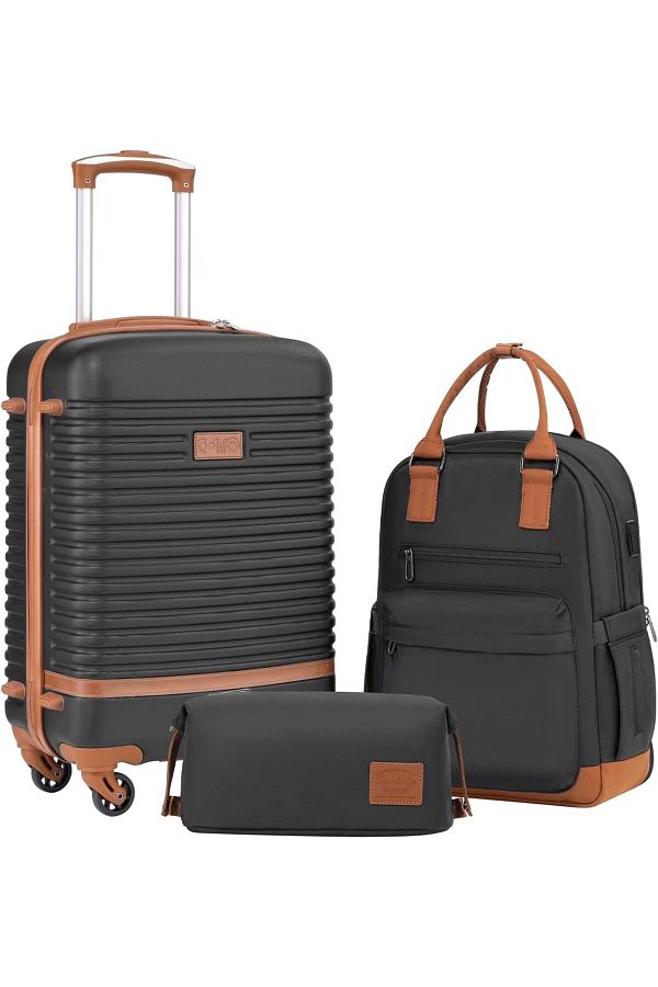 Coolife 20 Inch Luggage Set 3 Piece Travel Bag Set Trendyol