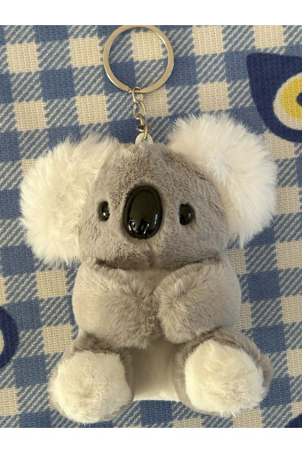 Plush koala keychain shop